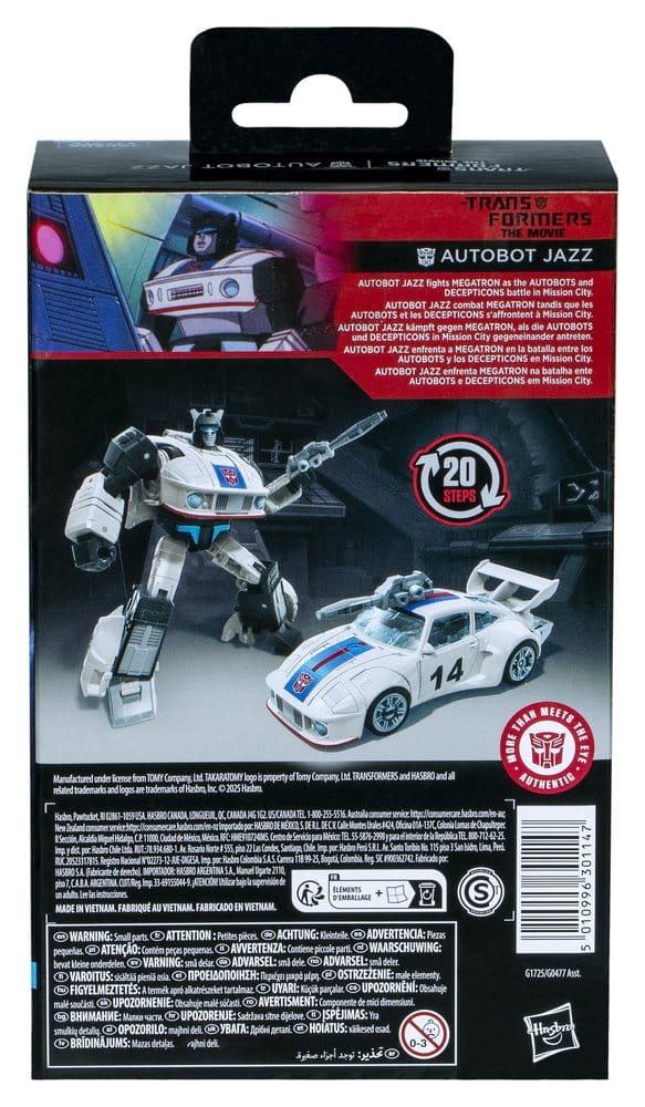 Transformers: The Movie Studio Series Deluxe Class Action Figur Autobot Jazz 11 cm Hasbro