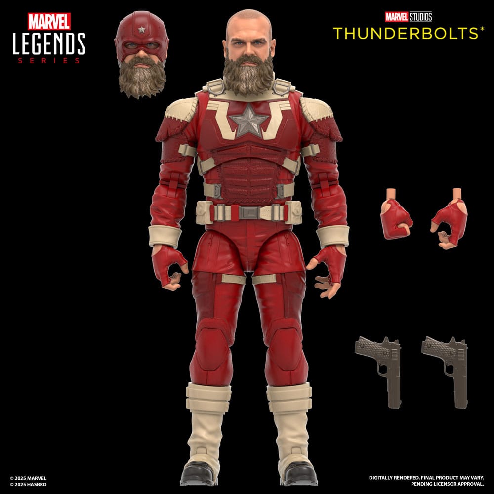 Thunderbolts Marvel Legends Action Figur 2-Pack Yelena Belova & Red Guardian 15 cm Hasbro