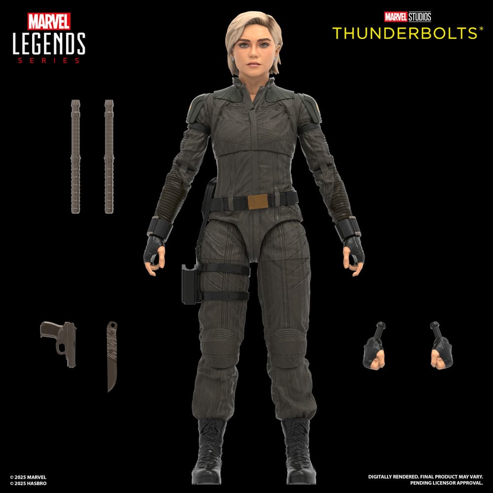 Thunderbolts Marvel Legends Action Figur 2-Pack Yelena Belova & Red Guardian 15 cm Hasbro