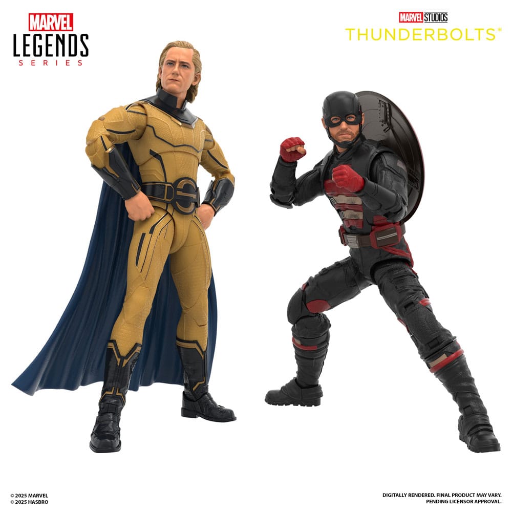 Thunderbolts Marvel Legends Action Figur 2-Pack John F. Walker & Sentry 15 cm Hasbro