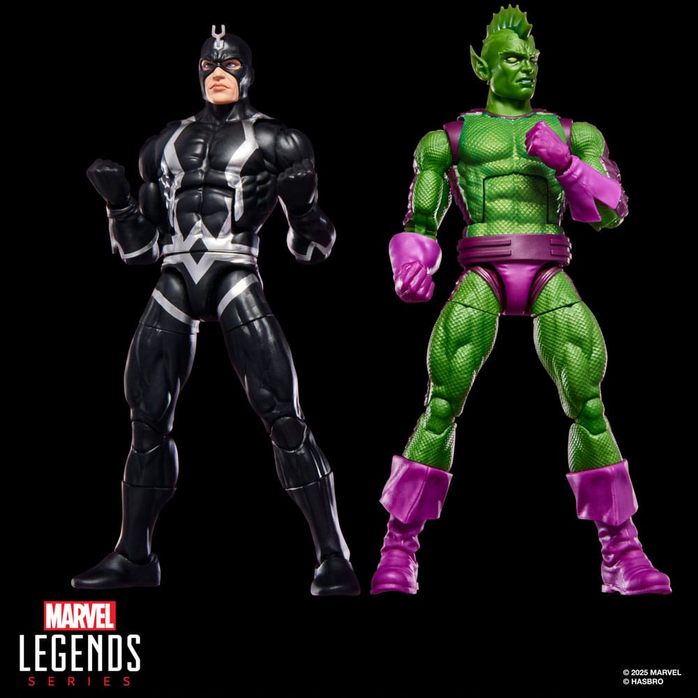 Inhumans Marvel Legends Action Figur 2-Pack Black Bolt & Marvel's Triton 15 cm Hasbro