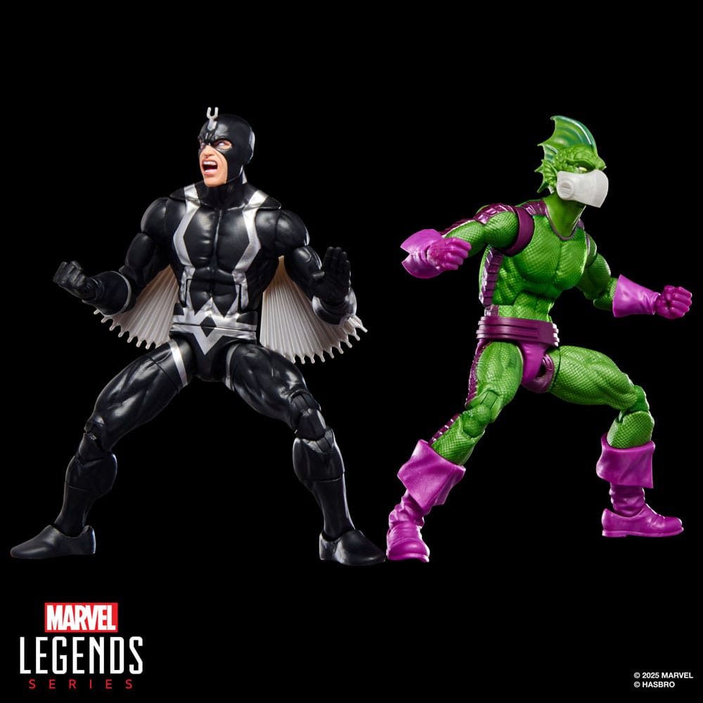 Inhumans Marvel Legends Action Figur 2-Pack Black Bolt & Marvel's Triton 15 cm Hasbro