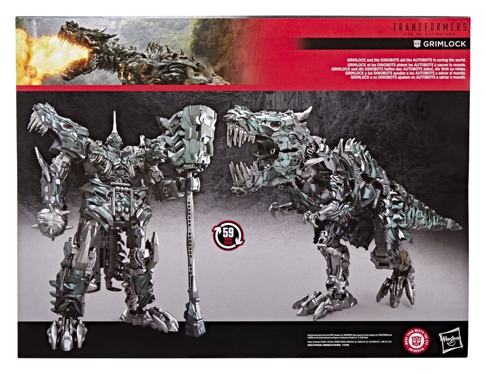 Transformers: Age of Extinction Studio Series Titan Class Action Figur Grimlock 38 cm