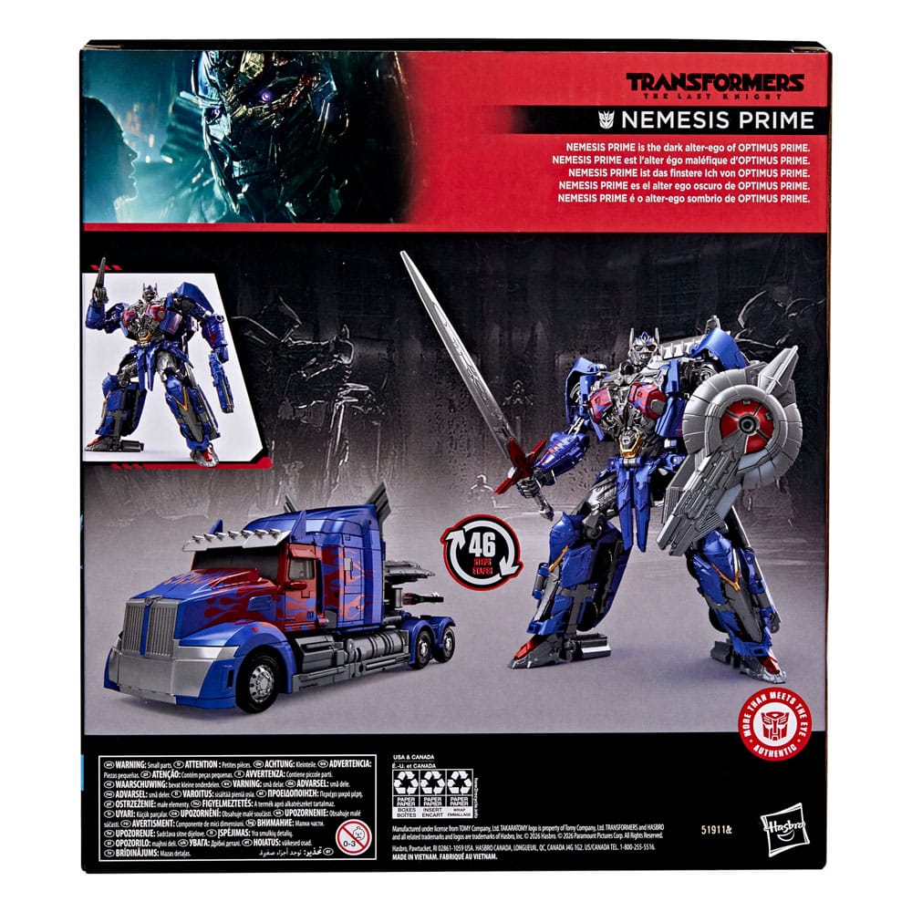 Transformers: The Last Knight Studio Series Leader Class Action Figur Nemesis Prime 22 cm Hasbro