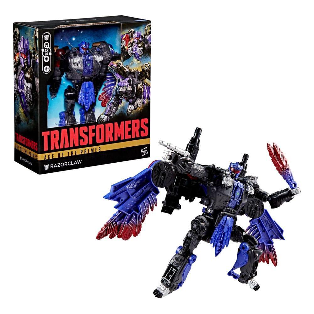 Transformers Age of the Primes Leader Class Action Figur Razorclaw 19 cm Hasbro