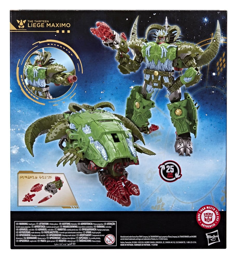 Transformers Age of the Primes Leader Class Action Figur The Thirteen: Liege Maximo 22 cm