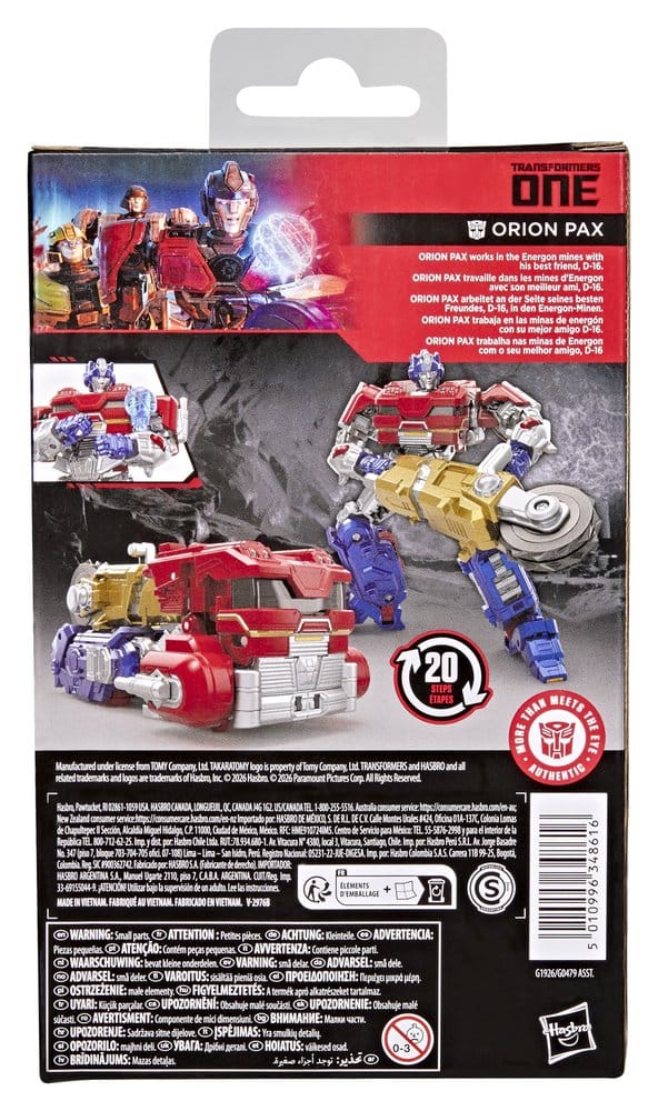 Transformers One Studio Series Deluxe Klass Actionfigur Orion Pax 13 cm