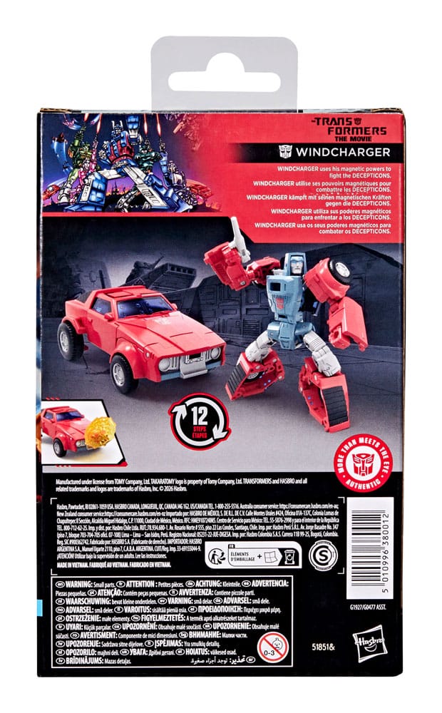 Transformers: The Movie Studio Series Deluxe Class Action Figur Windcharger 11 cm Hasbro