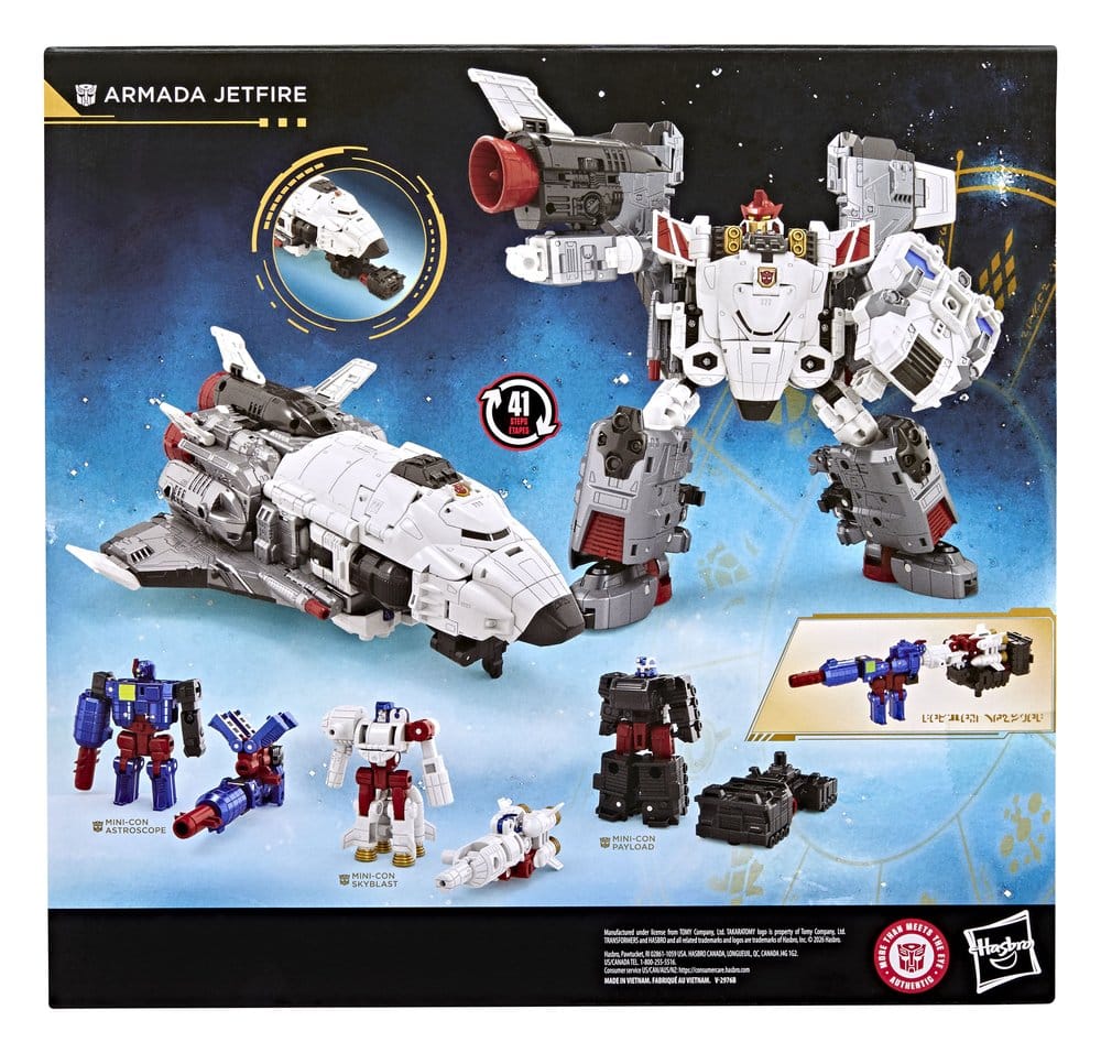 Transformers Age of the Primes Commander Klass Aktionsfigur Armada Jetfire 20 cm