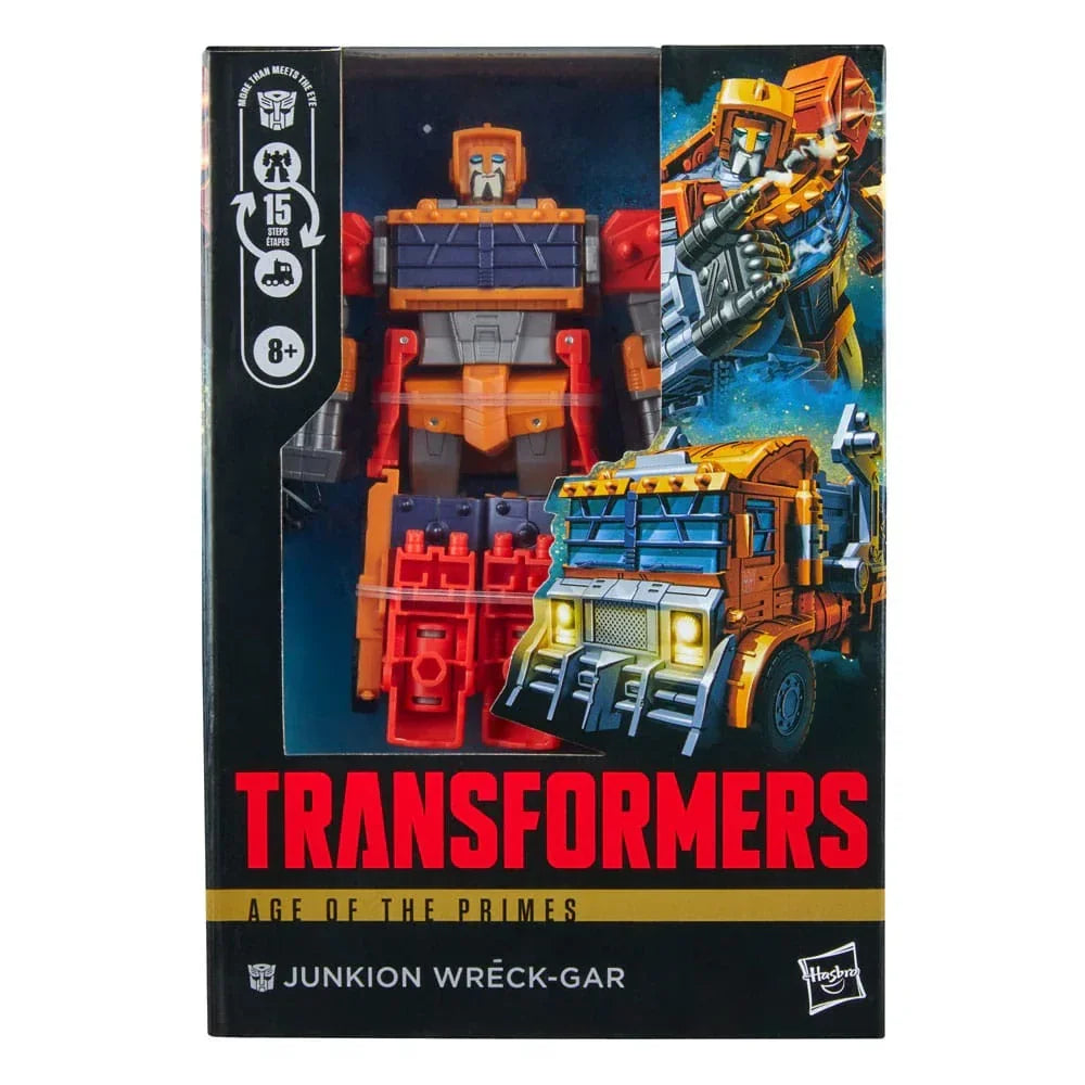 Transformers Age of the Primes Voyager Class Action Figur Junkion Wreck-Gar 18 cm Hasbro