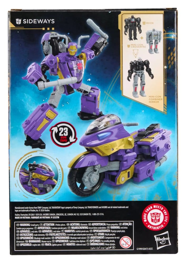 Transformers Age of the Primes Voyager Class Actionfigur Sideways 14 cm Hasbro