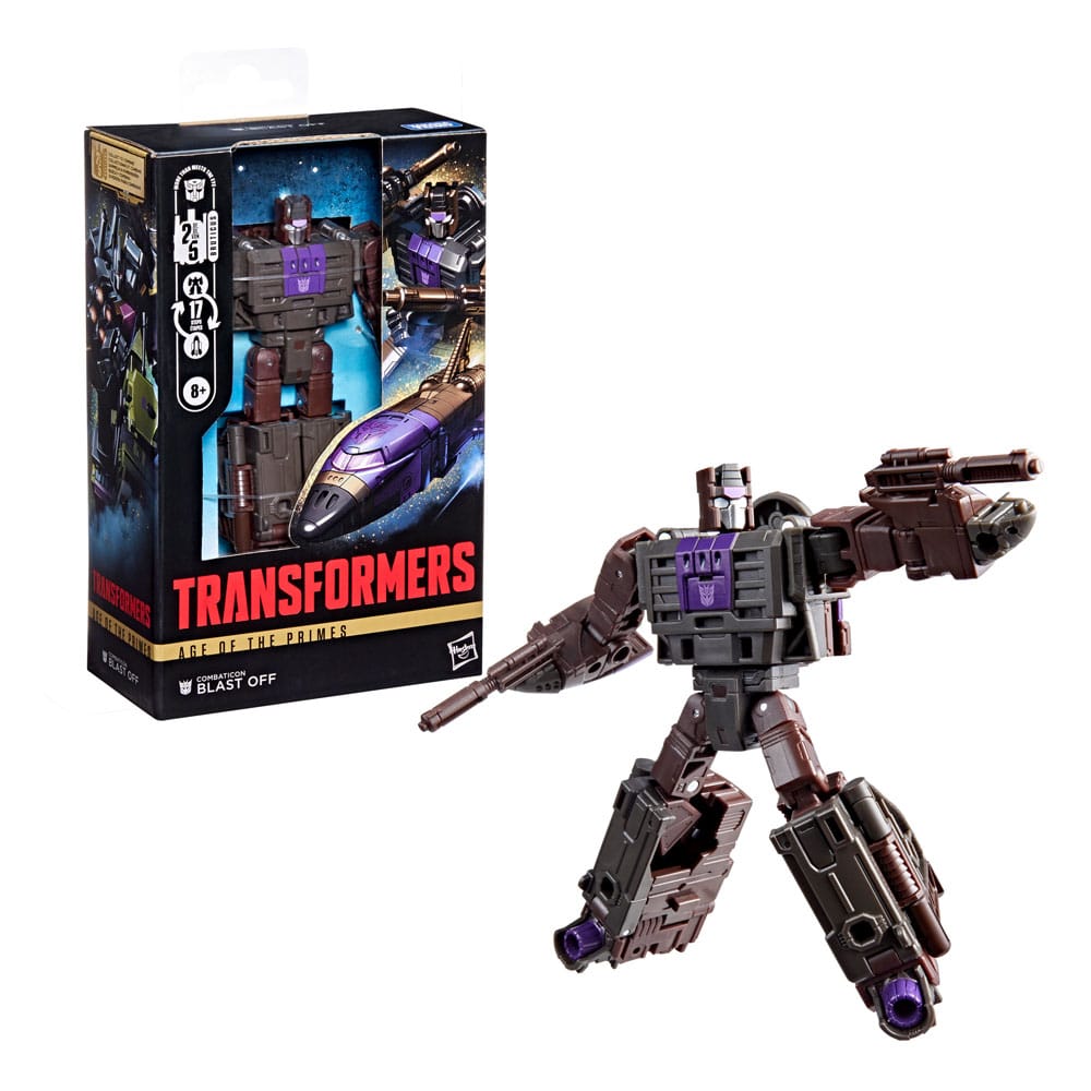 Transformers Age of the Primes Deluxe Class Action Figur Combaticon Blast Off 14 cm