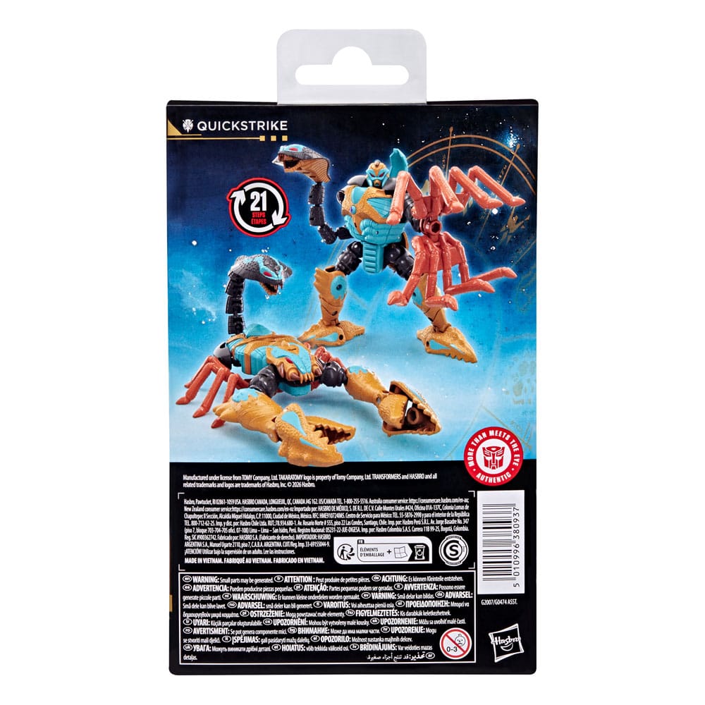 Transformers Age of the Primes Deluxe Class Action Figur Quickstrike 14 cm Hasbro