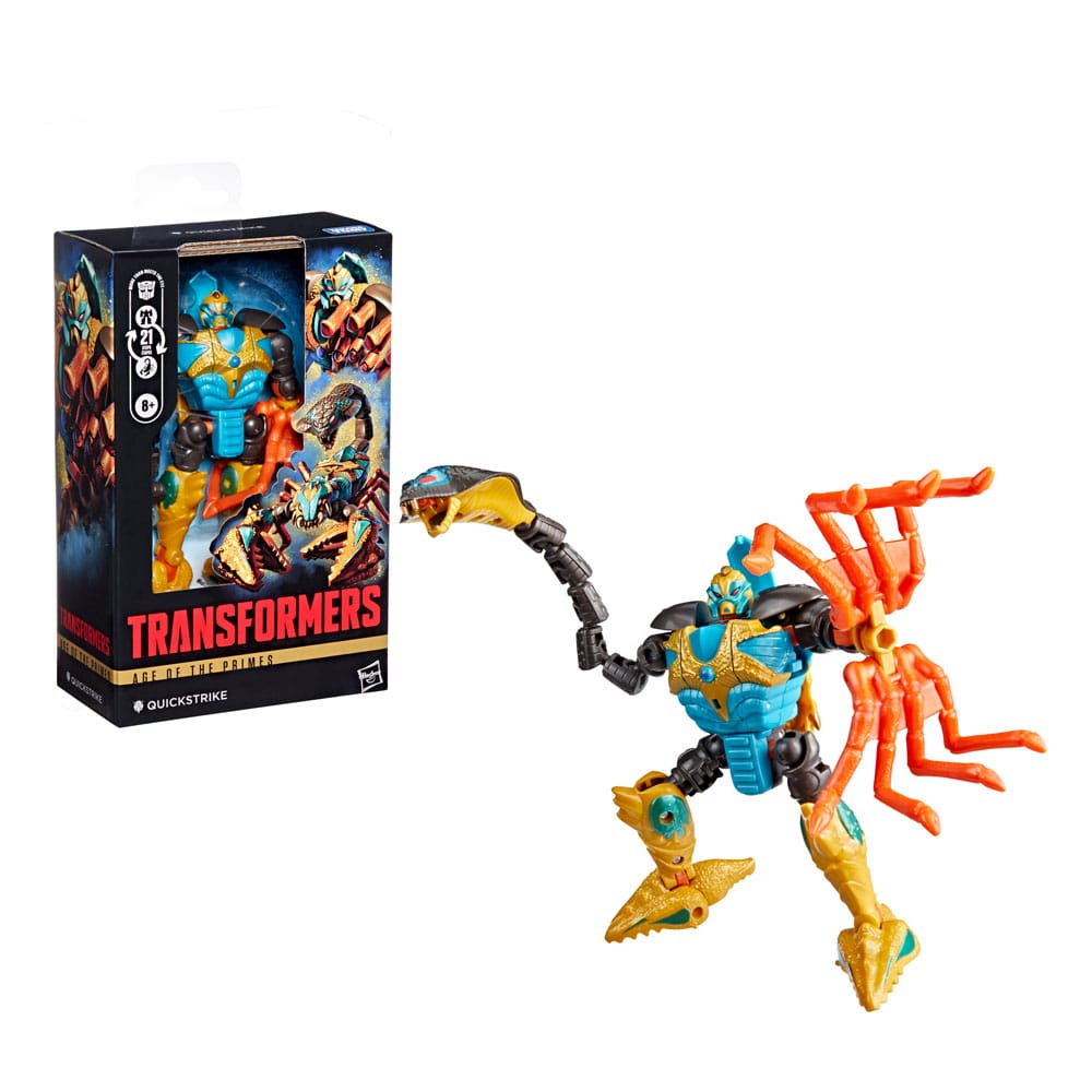 Transformers Age of the Primes Deluxe Class Action Figur Quickstrike 14 cm Hasbro