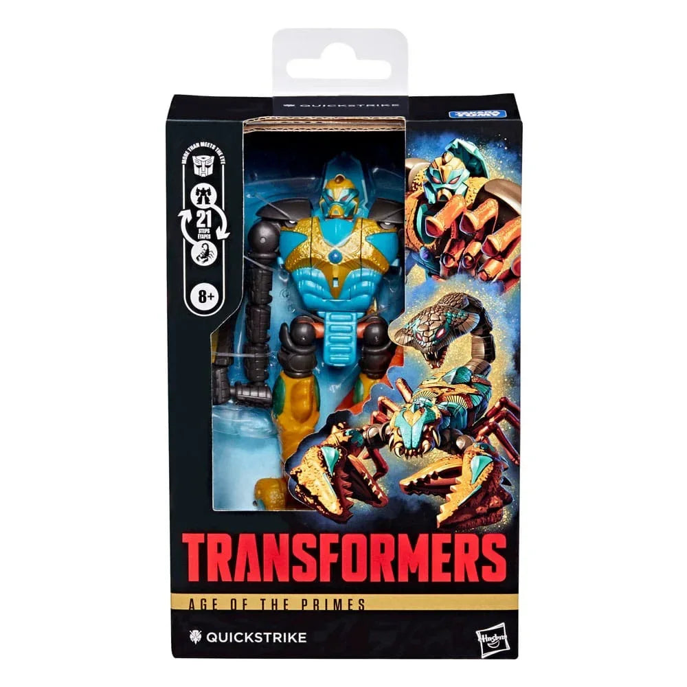 Transformers Age of the Primes Deluxe Class Action Figur Quickstrike 14 cm Hasbro