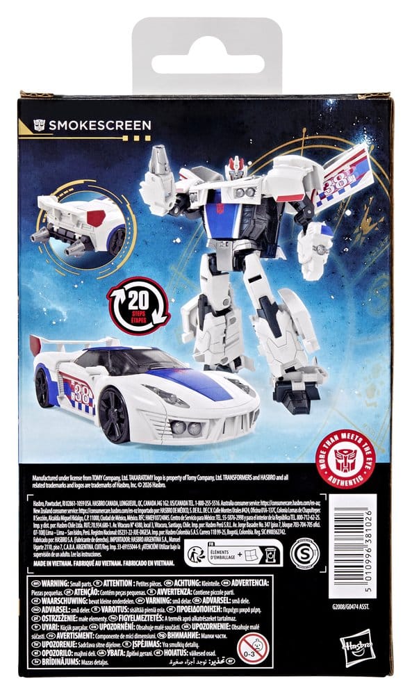 Transformers Age of the Primes Deluxe Class Action Figur Smokescreen 13 cm