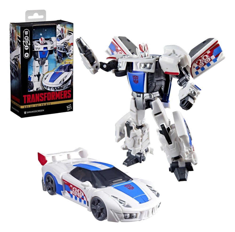Transformers Age of the Primes Deluxeklass Actionfigur Smokescreen 13 cm