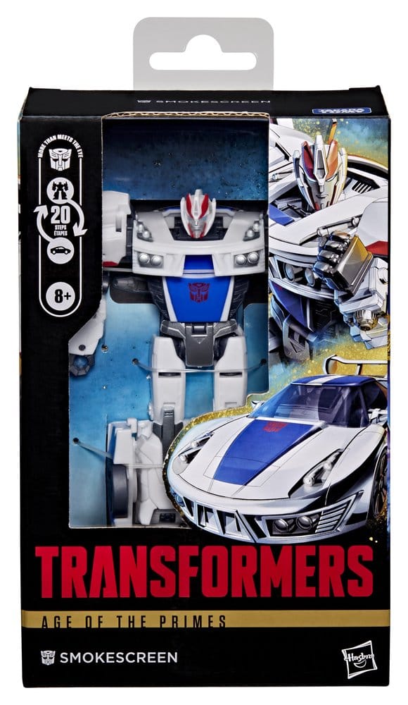 Transformers Age of the Primes Deluxeklass Actionfigur Smokescreen 13 cm