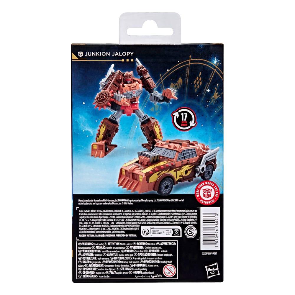 Transformers Age of the Primes Deluxe Class Action Figur Junkion Jalopy 14 cm Hasbro