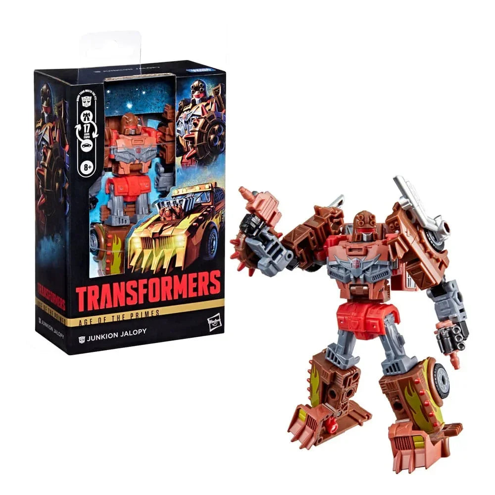 Transformers Age of the Primes Deluxe Class Action Figur Junkion Jalopy 14 cm Hasbro