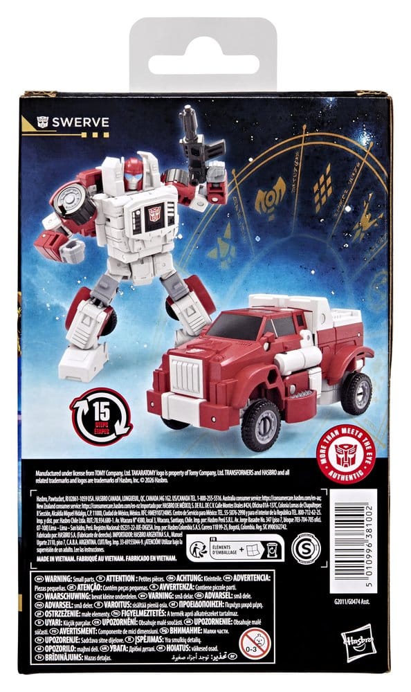 Transformers Age of the Primes Deluxe Class Action Figur Swerve 11 cm