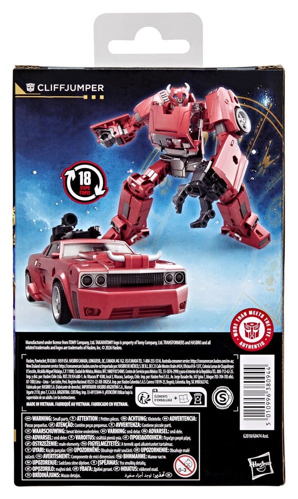 Transformers Age of the Primes Deluxe Class Action Figur Cliffjumper 13 cm