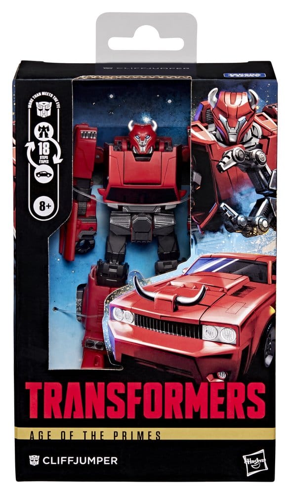 Transformers Age of the Primes Deluxe-klass Actionfigur Cliffjumper 13 cm