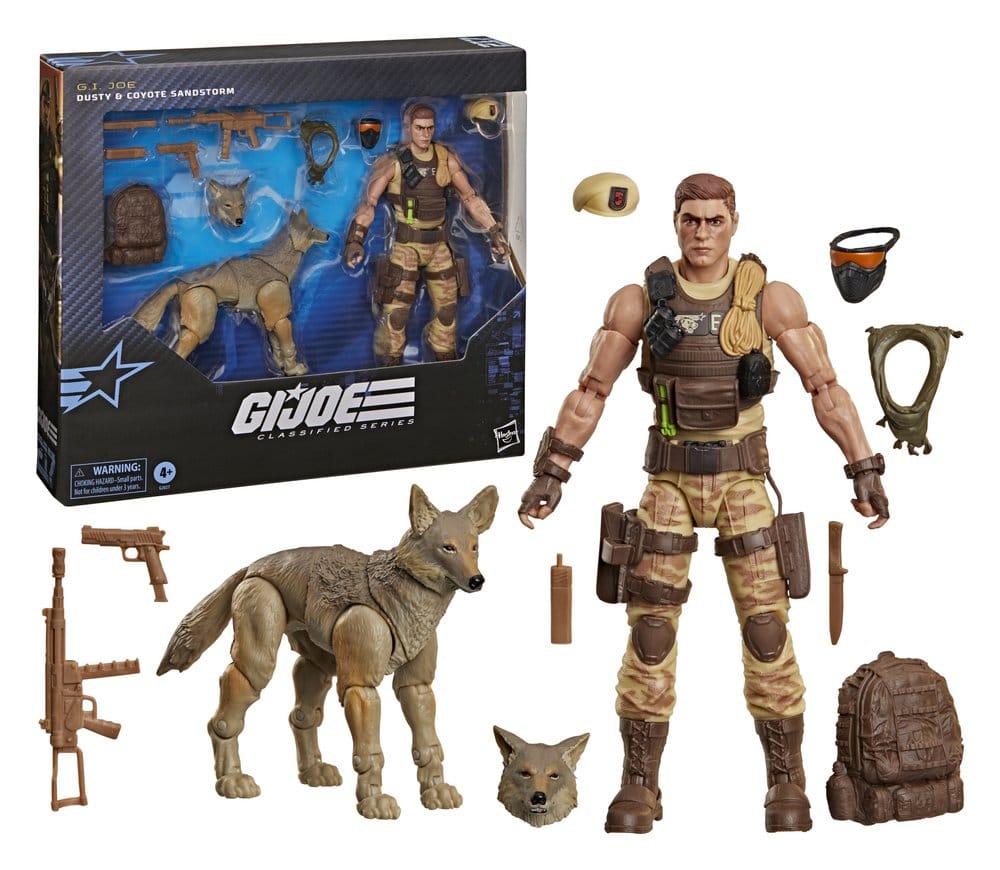 G.I. Joe Classified Series Action Figur #217 Dusty & Coyote Sandstorm 15 cm