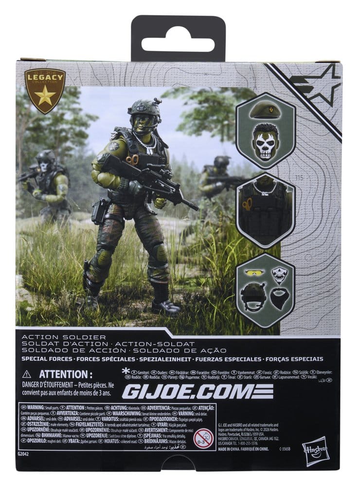 G.I. Joe Classified Series Legacy Collection Action Figur Action Soldier - Special Forces 15 cm