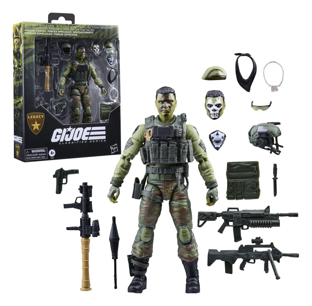 G.I. Joe Classified Series Legacy Collection Actionfigur Action Soldier - Special Forces 15 cm