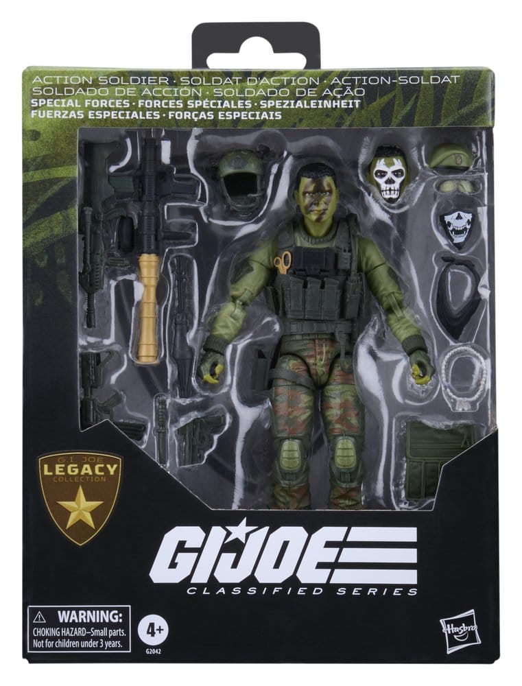 G.I. Joe Classified Series Legacy Collection Actionfigur Action Soldier - Special Forces 15 cm