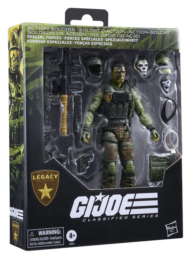 G.I. Joe Classified Series Legacy Collection Actionfigur Action Soldier - Special Forces 15 cm