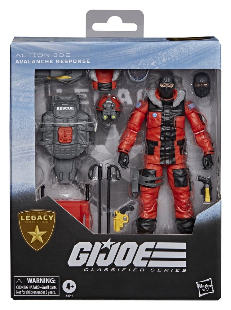 G.I. Joe Classified Series Legacy Collection Action Figur – Action Joe 'Avalanche Response', 15 cm
