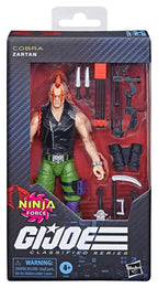 G.I. Joe Classified Series Action Figur #192 Ninja Force Zartan 15 cm