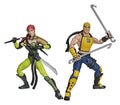 G.I. Joe Classified Series Actionfigur 2-pack #212 Ninja Force Scarlett & T'Jbang 15 cm