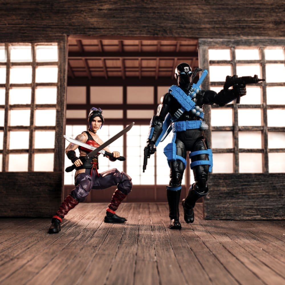 G.I. Joe Classified Series Action Figure 2-Pack Snake Eyes & Kim "Jinx" Arashikage 15 cm
