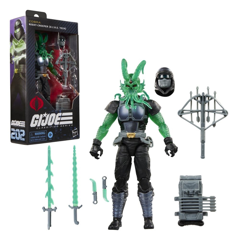 G.I. Joe Classified Series Actionfigur #202 Night-Creeper (D.I.R.E. Tech) 15 cm