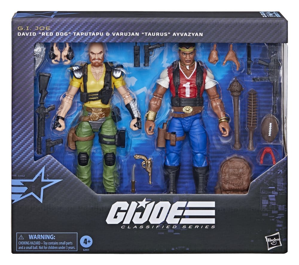 G.I. Joe Classified Series Actionfigur 2-Pack #193 David "Red Dog" Taputapu & Varujan "Taurus" Ayvazyan 15 cm