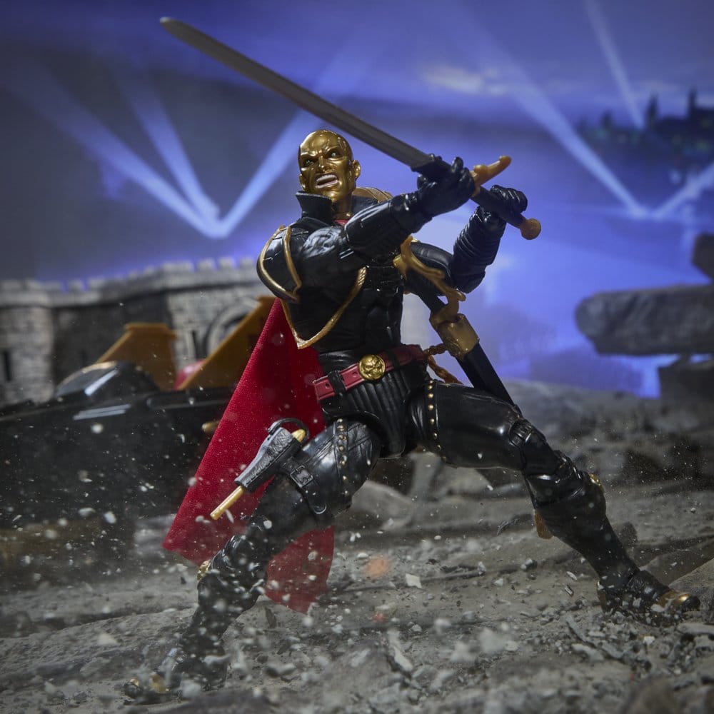 G.I. Joe Clasificerad Serie Actionfigur och Fordonsset #203 Destro & Iron Grenadier Despoiler 15 cm