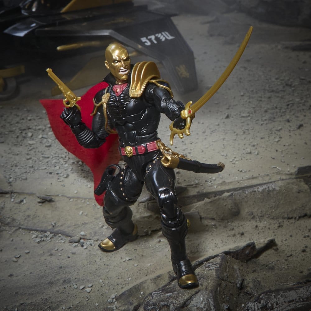 G.I. Joe Clasificerad Serie Actionfigur och Fordonsset #203 Destro & Iron Grenadier Despoiler 15 cm