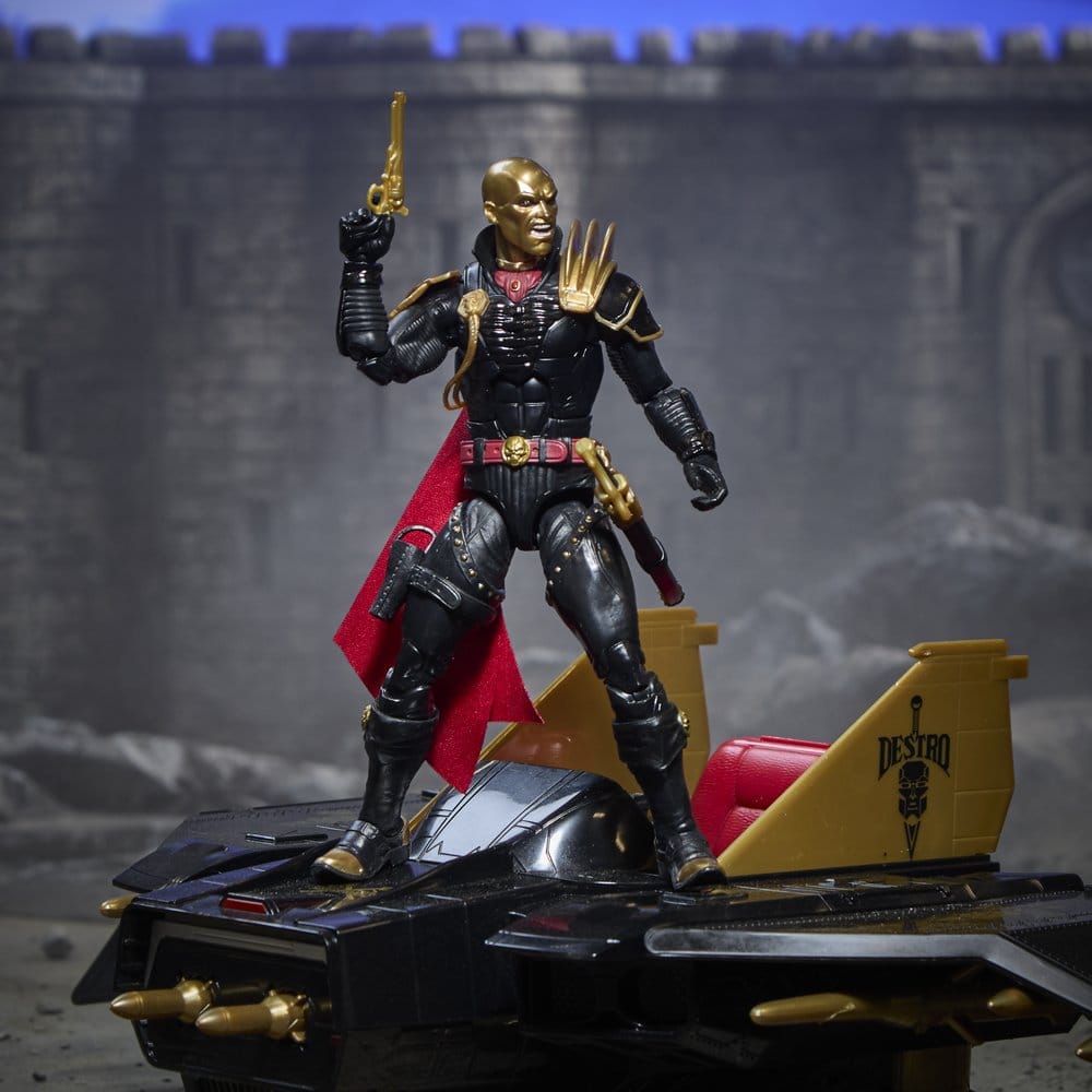 G.I. Joe Clasificerad Serie Actionfigur och Fordonsset #203 Destro & Iron Grenadier Despoiler 15 cm