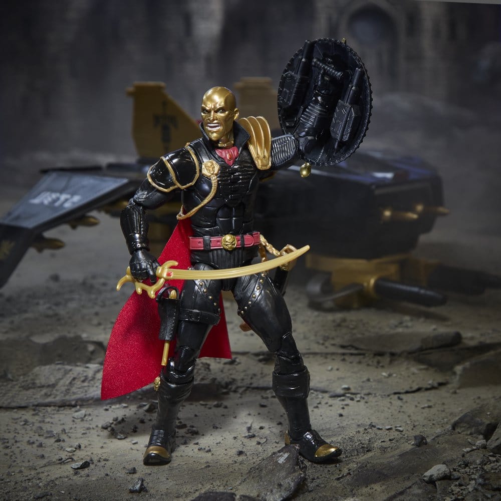 G.I. Joe Clasificerad Serie Actionfigur och Fordonsset #203 Destro & Iron Grenadier Despoiler 15 cm