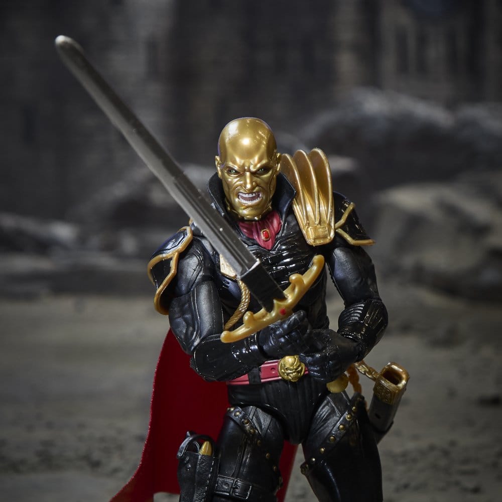 G.I. Joe Clasificerad Serie Actionfigur och Fordonsset #203 Destro & Iron Grenadier Despoiler 15 cm