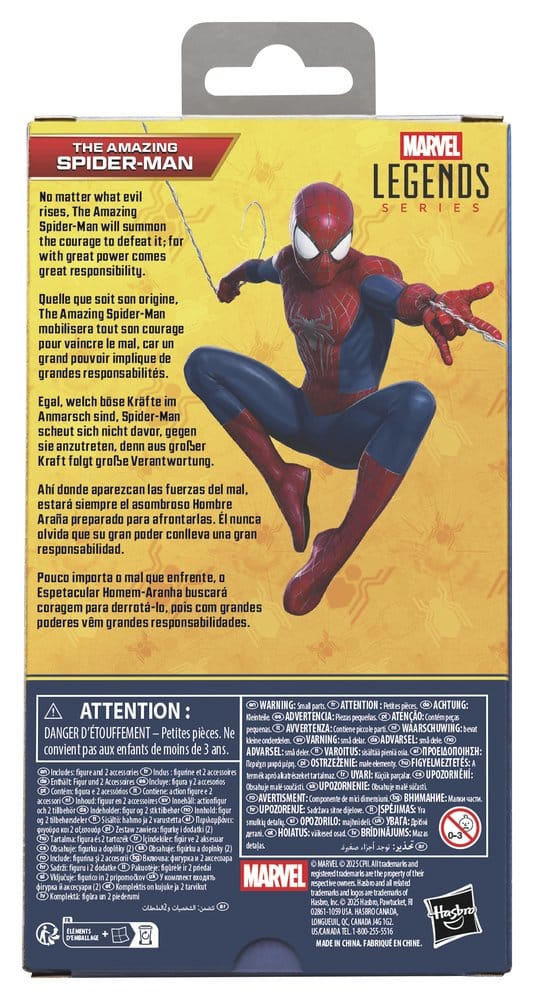 Spider-Man: No Way Home Marvel Legends Action Figur The Amazing Spider-Man 15 cm Hasbro