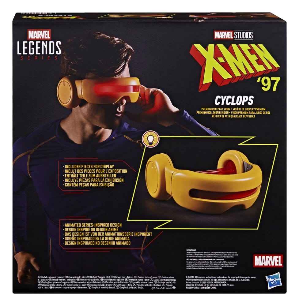 X-Men '97 Marvel Legends Rollspelsreplika Cyclops Visir
