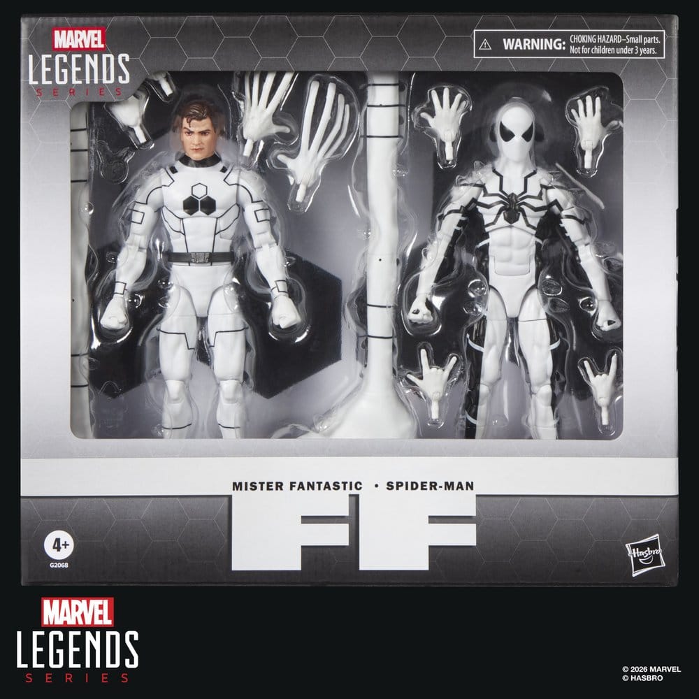 Future Foundation Marvel Legends Action Figur 2-Pack Mister Fantastic & Spider-Man 15 cm