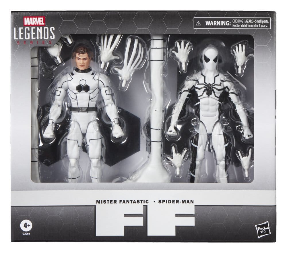 Future Foundation Marvel Legends Actionfigur 2-Pack Mister Fantastic & Spider-Man 15 cm