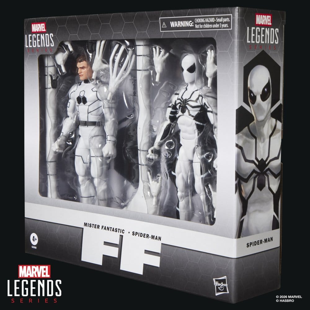 Future Foundation Marvel Legends Actionfigur 2-Pack Mister Fantastic & Spider-Man 15 cm
