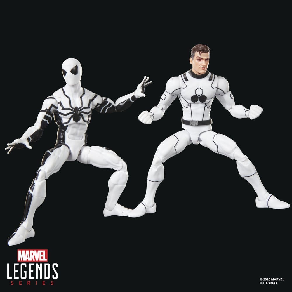 Future Foundation Marvel Legends Actionfigur 2-Pack Mister Fantastic & Spider-Man 15 cm