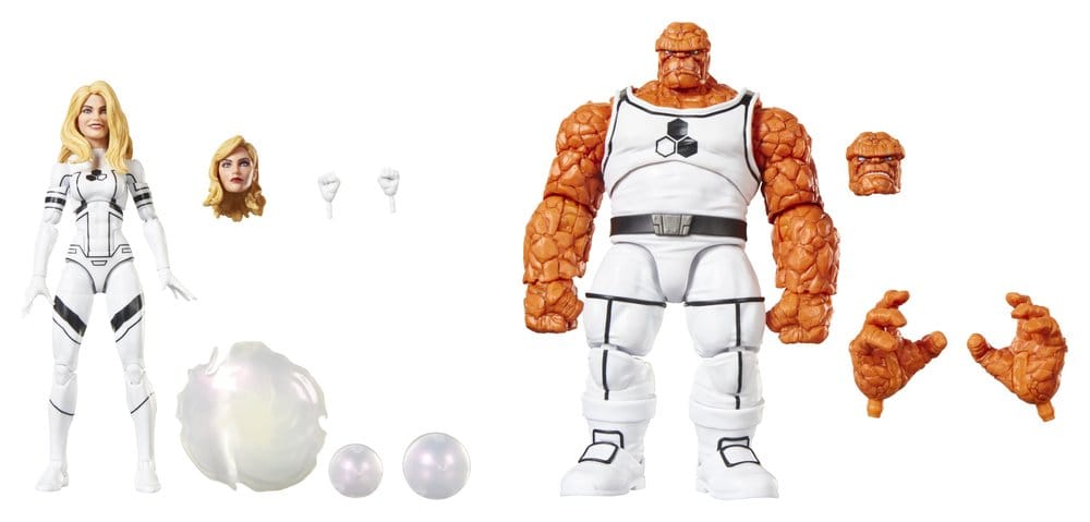 Future Foundation Marvel Legends Actionfigur 2-pack The Thing & Osynliga Kvinnan 15 cm
